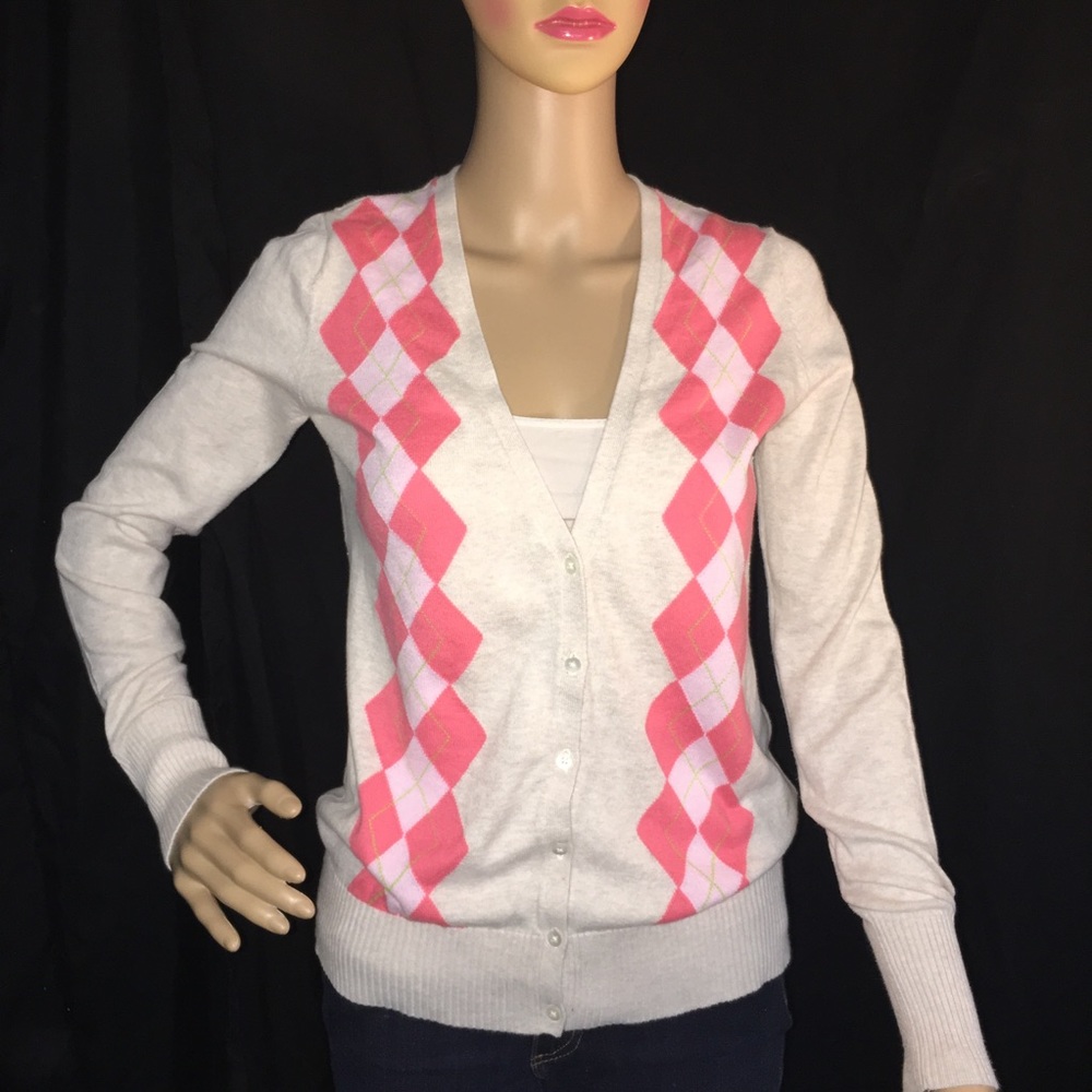 Argyle Cardigan by Old Navy